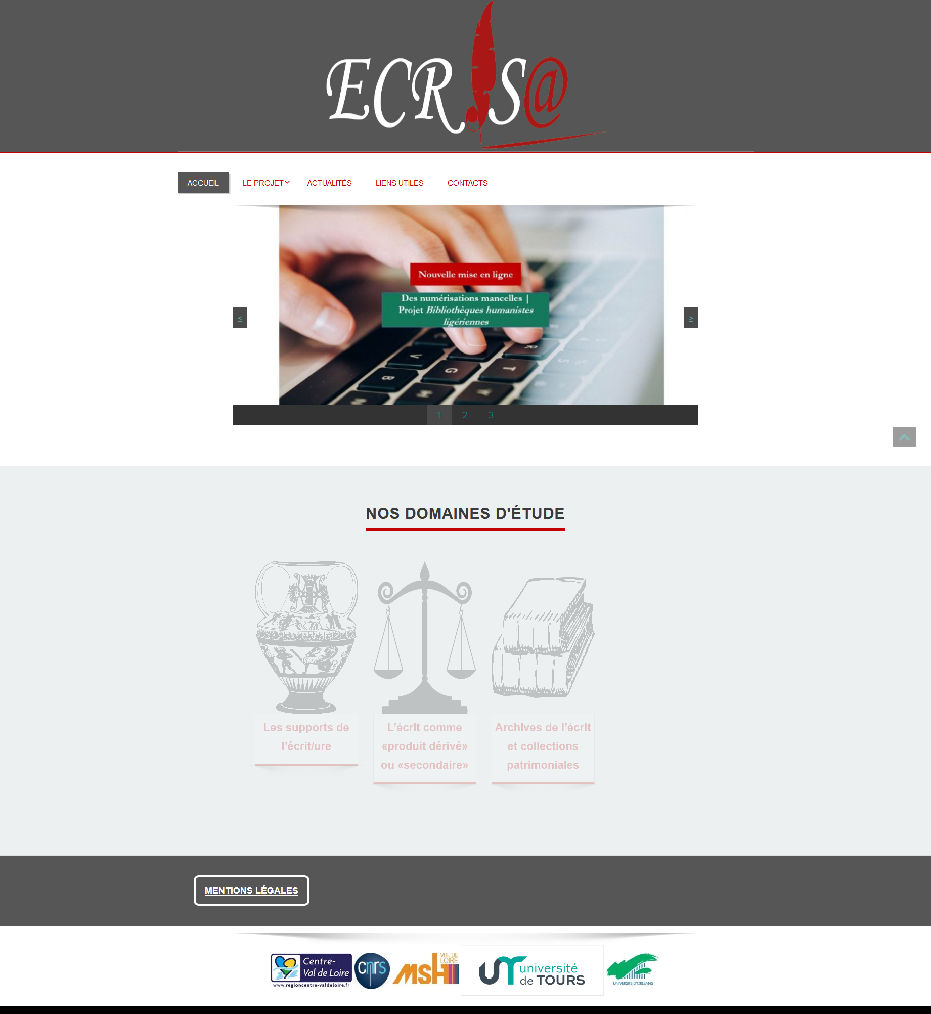 Ecrisa ECRISA – MSH Val de Loire