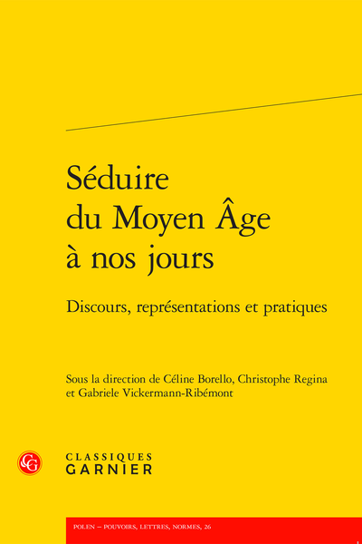 Couverture de la publication "Séduire du Moyen Age à nos jours"